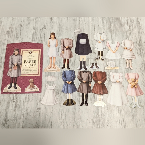 The Pleasant Company Toys Vintage American Girl Paper Dolls
